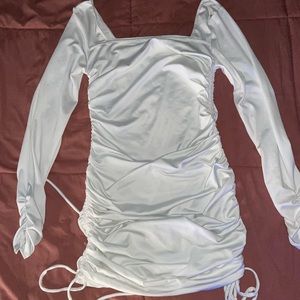 i am selling this white tie dress